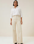 Lina rw pants, Raw white