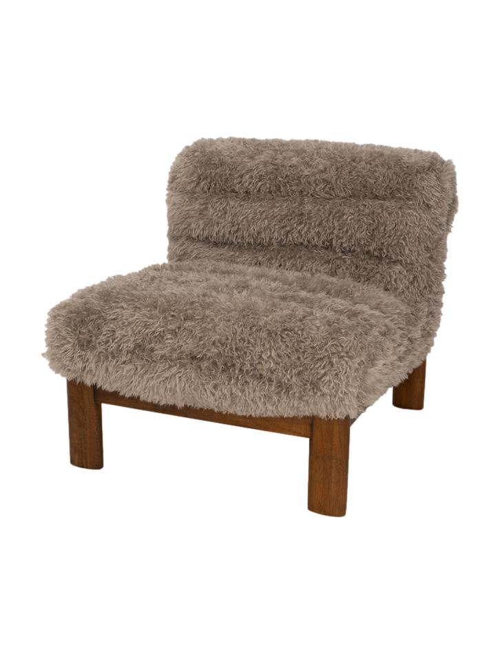 Lounge chair, Poodle hair