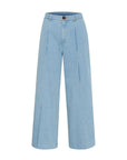 VellaGZ HW wide pants Light Blue