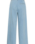 VellaGZ HW wide pants Light Blue