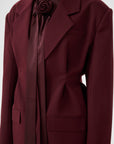 GZpaula waist blazer, Aronia