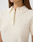 GZthilla polo pullover, Egret