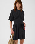 GZinez short dress, Black