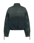 GZsusara shirt, Blue/green wash