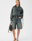 GZsusara HW shorts, Blue/green wash