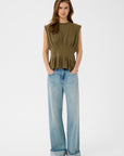 GZinez sl tee, Military Olive