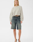GZkahla mel sweatshirt, Ultra light grey mé