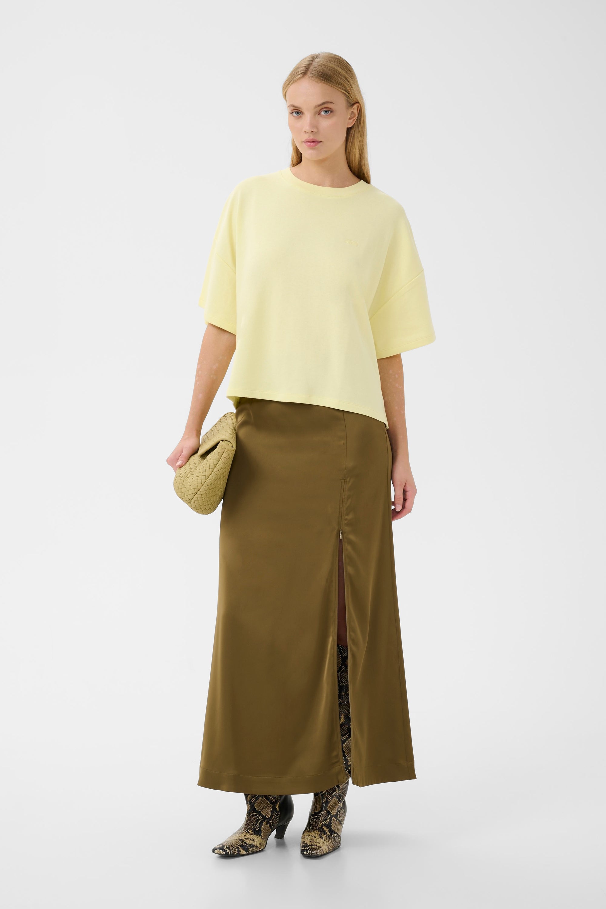 GZgilsa sweat tee, Wax Yellow