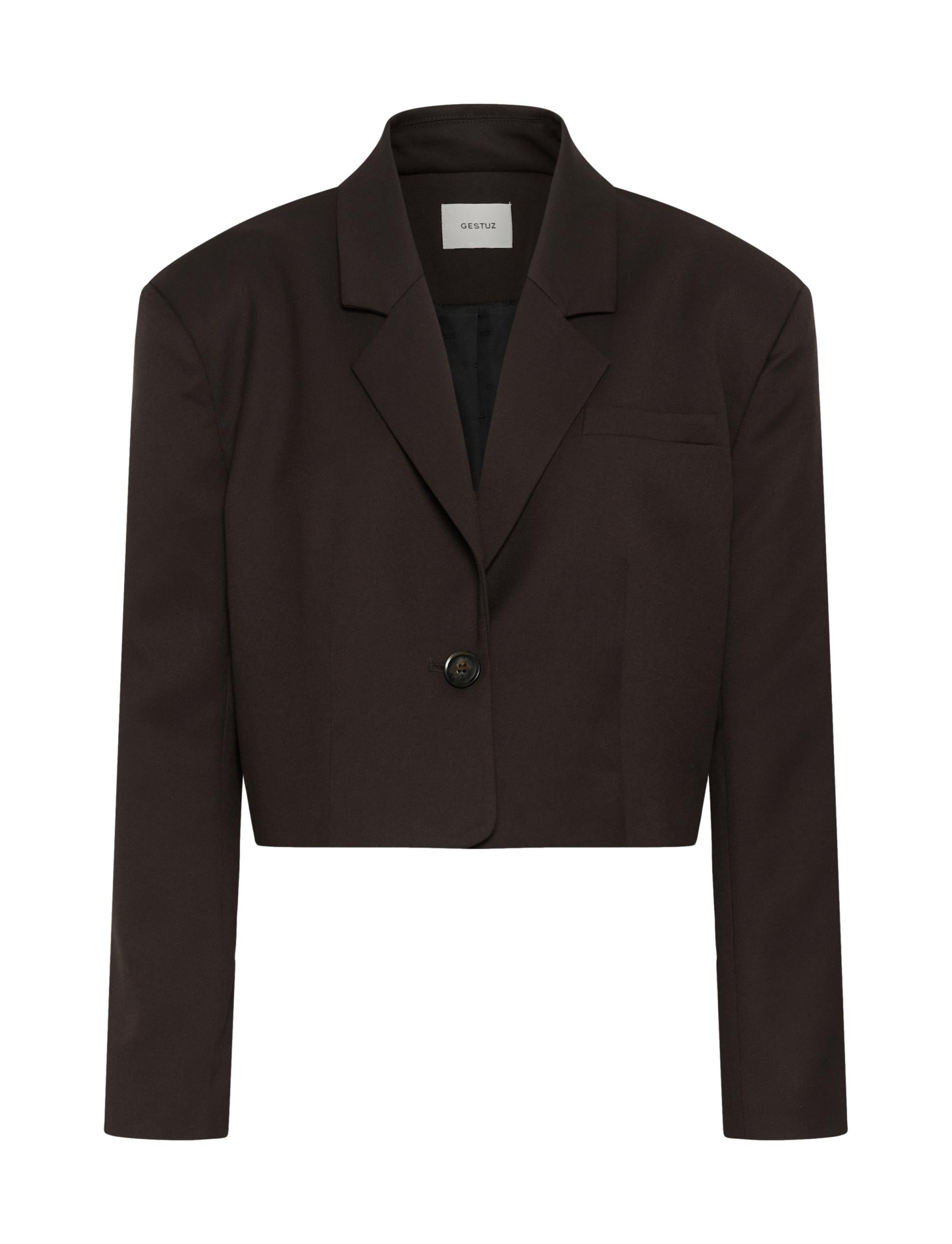 GZpaula short blazer, Ganache