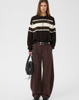 GZlavana HW pants, Brown check