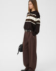 GZlavana HW pants, Brown check