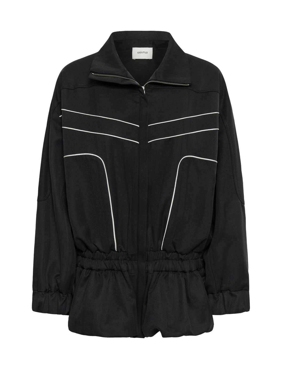 GZalezia jacket, Grey herringbone