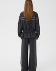GZalezia jacket, Grey herringbone