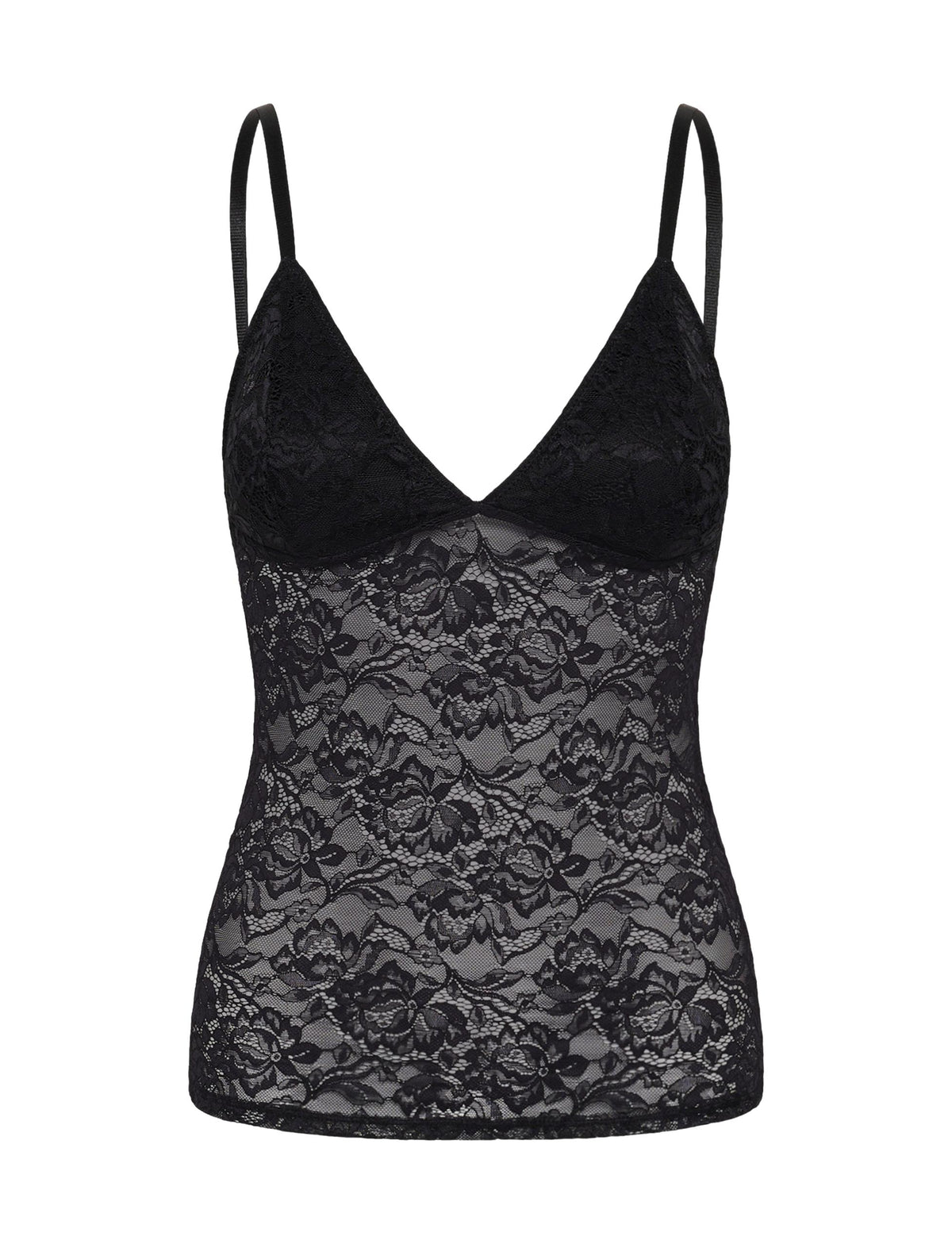 GZcami lace top, Black