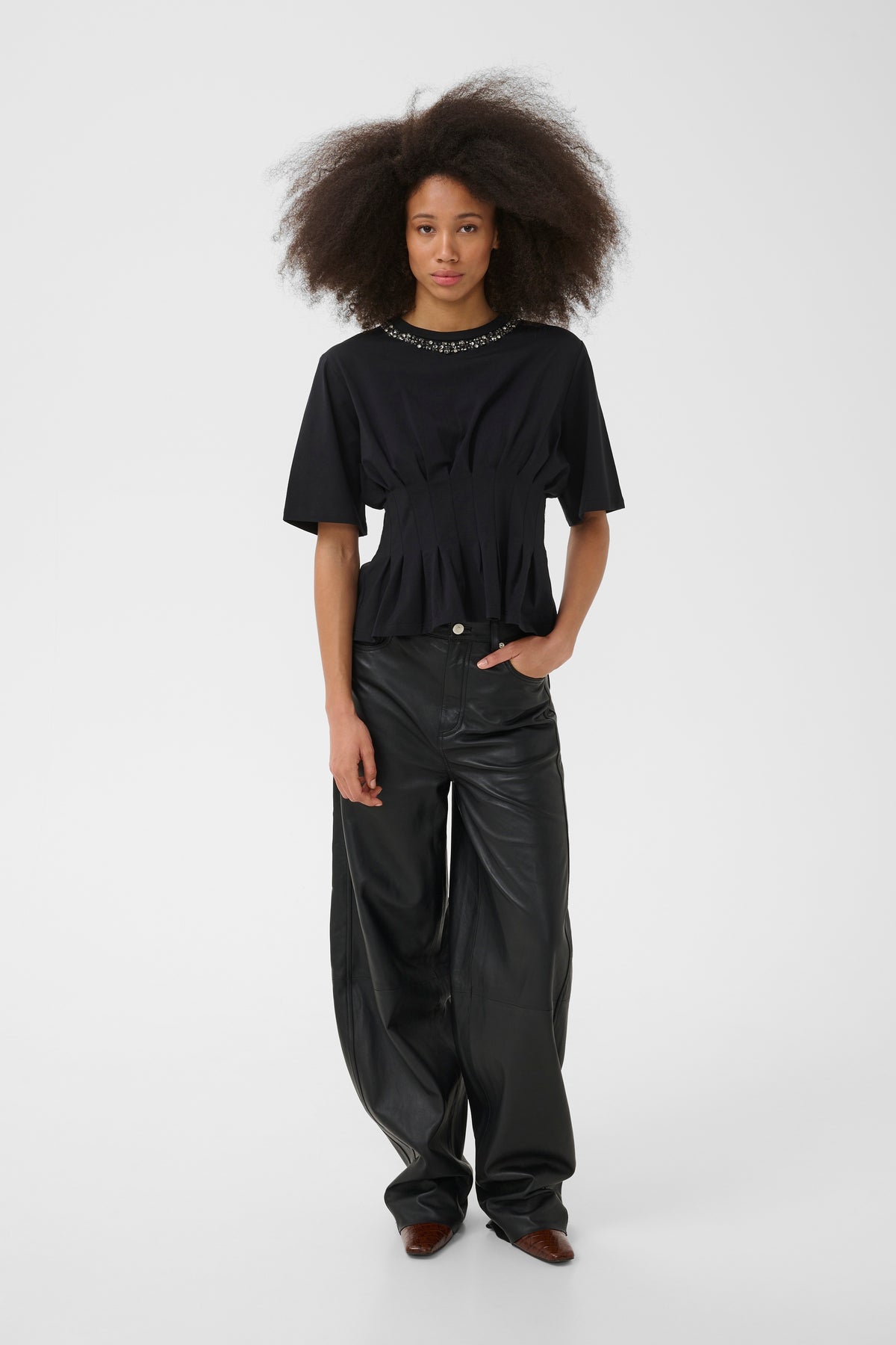 GZinez deco tee, Black