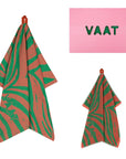 Gift set I love zebra - coral / green