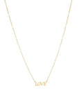 Fijne korte "LOVE" ketting