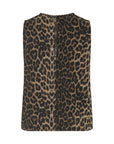 Rihne-M Blouse, Leopard mist