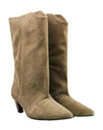 Naroa Booties, Olive Green