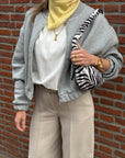 CraveMBG Bag, Recycled, Zebra