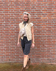 FameMBG Bum Bag, Recycled, Polka Dot Creme