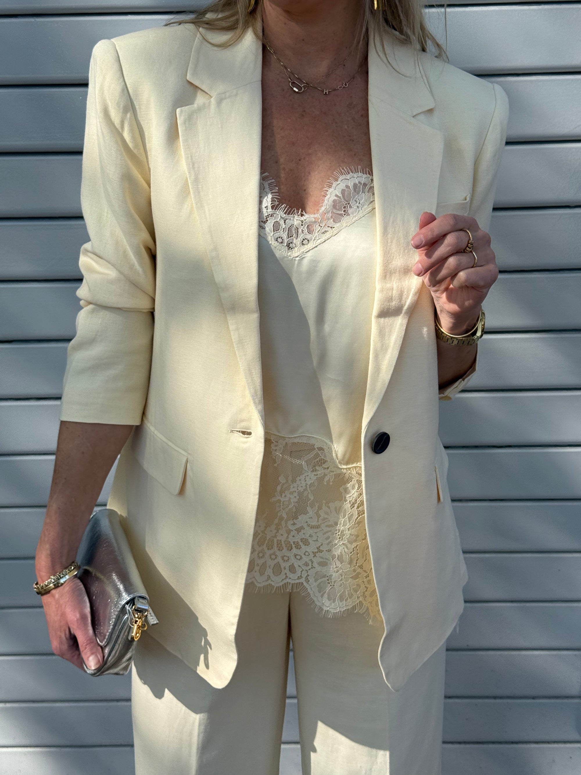 Wilina Strap Top, Alabaster Gleam