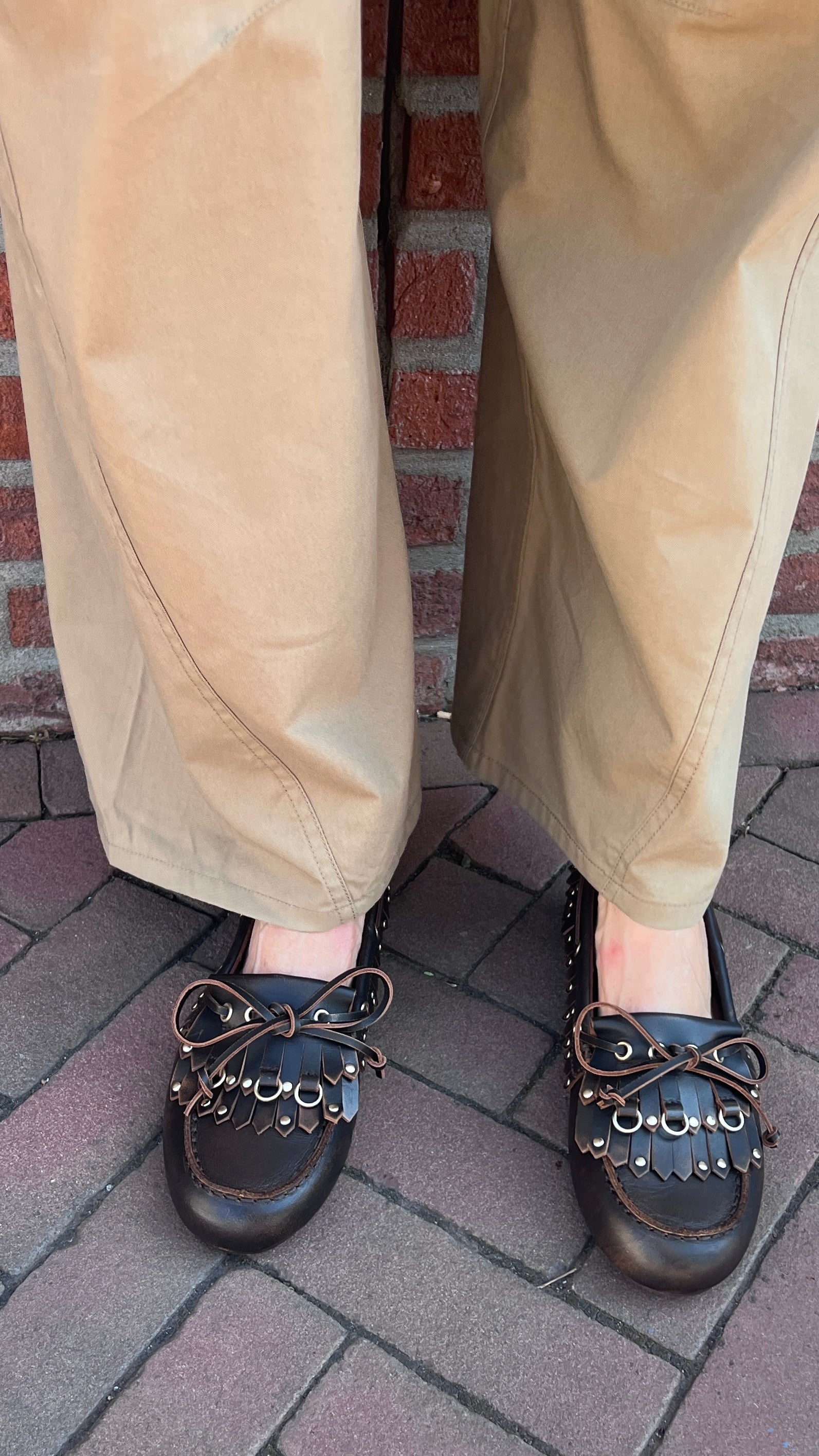 Marron Aurelie Loafer, Dark Brown