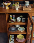 70s ceramics: platter, cherry
