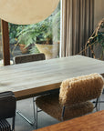 Endless dining chair: poodle, golden