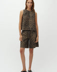 Rihne-M Blouse, Leopard mist