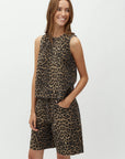 Taline-M Shorts, Leopard mist