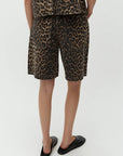 Taline-M Shorts, Leopard mist