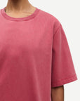 Saabby t-shirt, Tomato Red Pigment