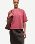 Saabby t-shirt, Tomato Red Pigment