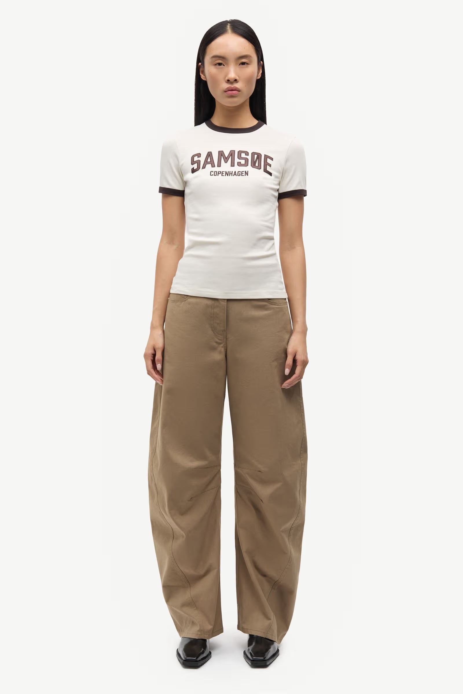 Saharpo trousers, Lead Grey