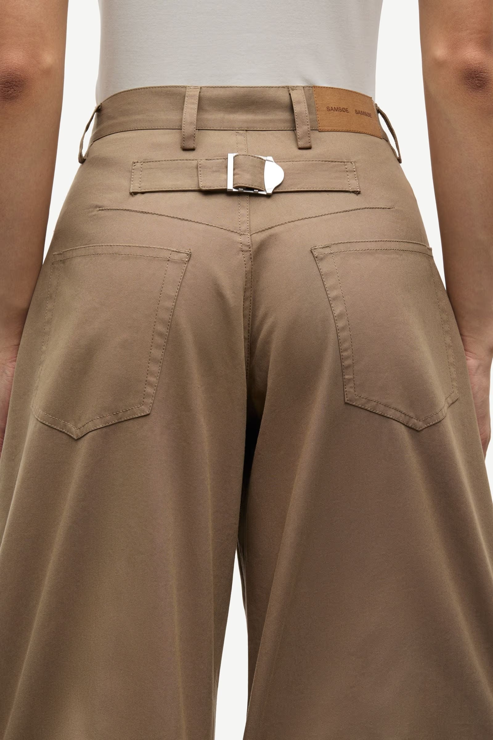 Saharpo trousers, Lead Grey