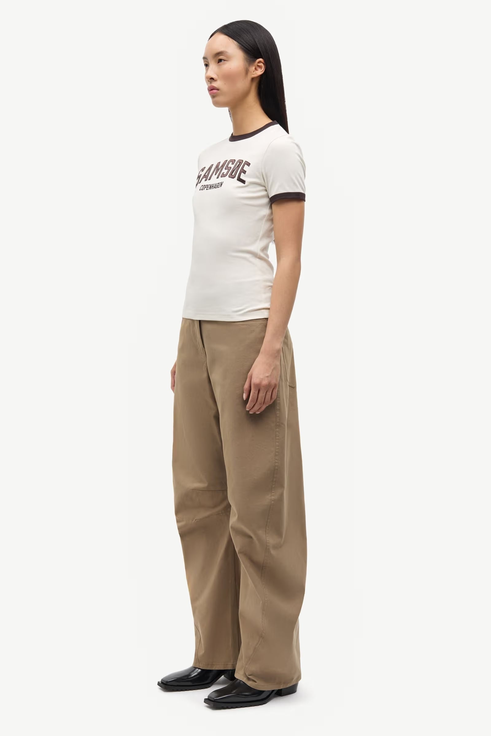 Saharpo trousers, Lead Grey