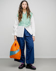 The New Shopping Bag Orange & Ocean Medium