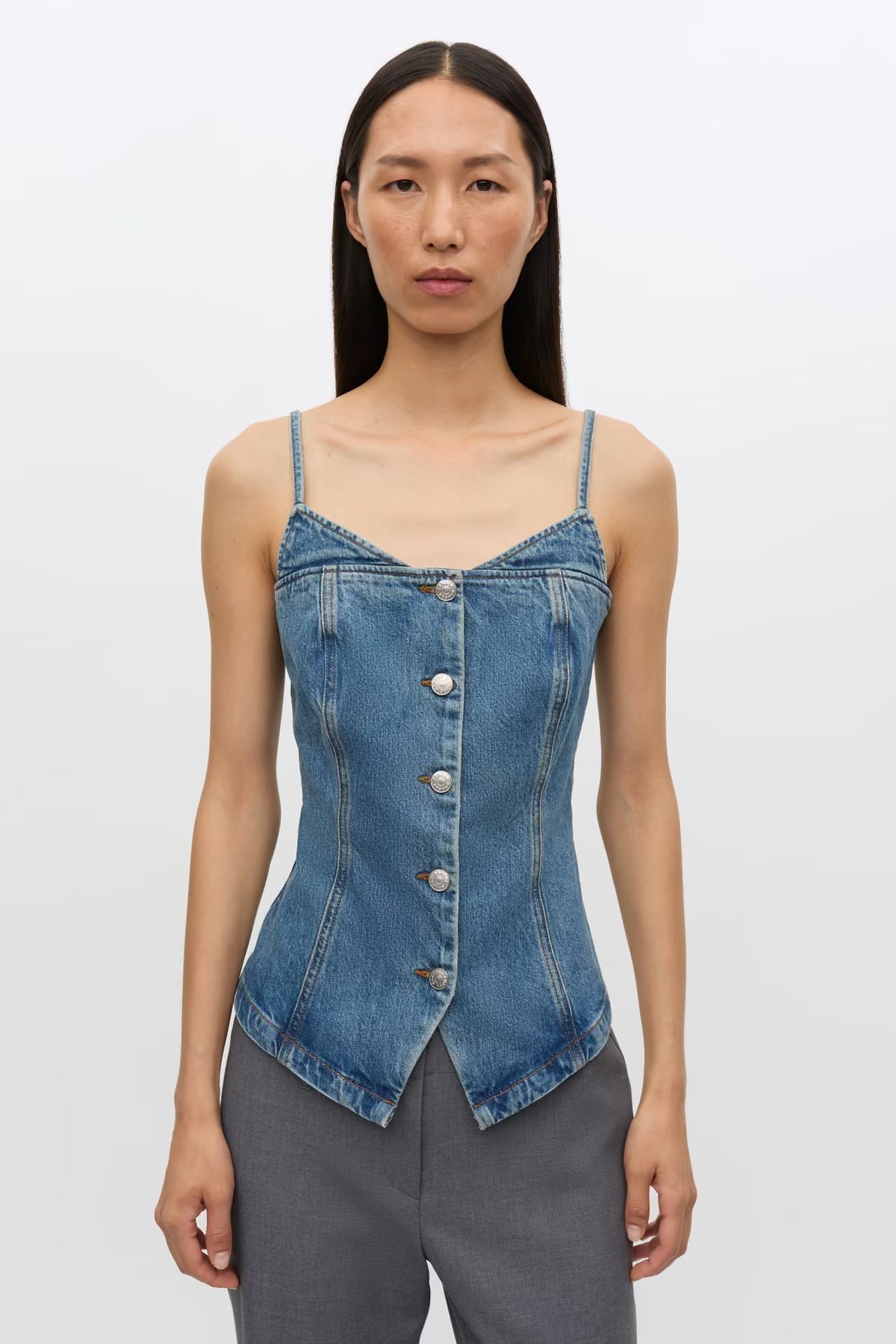 Savalto top, Sephia blue