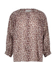 Lucy cheetah blouse