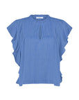 Danee athia blouse sapphire blue