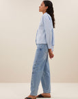 Begum denim pants light denim