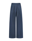 Benji viscose pants opal blue