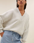 Momo Sweater Light Grey Melee