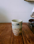 Artist ceramics: coffee mug, fused