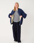 LilaLL Bomber Jacket, Dark Navy