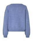 GracelynnLL Knit Cardigan, Blue Melange