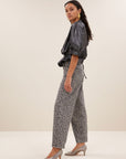 Christi silver blouse, Silver