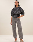 Christi silver blouse, Silver