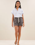 Kid natural shorts, Concrete